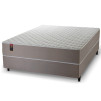 Conjunto Cama Box Casal Alpha Special 138x188x60 Bege Molas ensacadas - Hellen