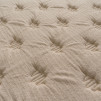 Conjunto Cama Box Molas Ensacadas Quartzo Marrom Solteiro 96x203x71