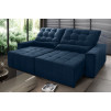 Sofá Retrátil/Reclinável Alaska Suede Velut c/ Molas no Assento - King House