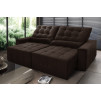 Sofá Retrátil/Reclinável Alaska Suede Velut c/ Molas no Assento - King House
