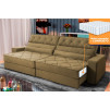 Sofá Retrátil Reclinável Albany Suede Velut c/ Molas Ensacadas - King House