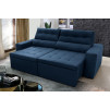 Sofá Retrátil Reclinável Arizona Suede Velut Molas no Assento - King House