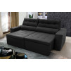 Sofá Retrátil Reclinável Arizona Suede Velut Molas no Assento - King House