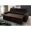 Sofá Retrátil Reclinável Arizona Suede Velut Molas no Assento - King House