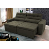 Sofá Retrátil Reclinável Arizona Suede Velut Molas no Assento - King House