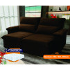 Sofá Retrátil Reclinável Paris Suede Velut Molas Ensacadas - King House