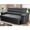 Sofá Retrátil Reclinável com molas Quantum Suede Velut - King House
