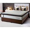 Conjunto Cama Box Espuma San Diego Branco King 193x203x67