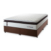 Conjunto Cama Box Espuma San Diego Branco King 193x203x67