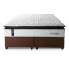 Conjunto Cama Box Espuma San Diego Branco King 193x203x67