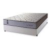 Conjunto Cama Box Magnético Casal Soft Relax Bege 138x188x63