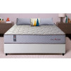 Conjunto Cama Box Magnético Casal Soft Relax Bege 138x188x63
