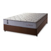 Conjunto Cama Box Magnético Casal Soft Relax Bege 138x188x63
