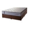 Conjunto Cama Box Magnético Queen Soft Relax Bege 158x198x63