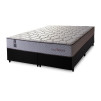 Conjunto Cama Box Magnético Queen Soft Relax Bege 158x198x63