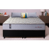 Conjunto Cama Box Magnético Queen Soft Relax Bege 158x198x63