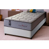 Conjunto Cama Box Magnético Solteiro Soft Relax Bege 96x203x63