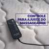 Conjunto Cama Box Magnético Queen Soft Relax Bege 158x198x63