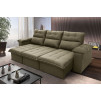 Sofá Retrátil Reclinável Verona Suede Velut Molas Ensacadas - King House