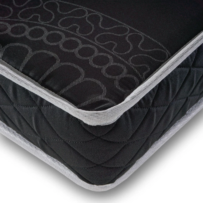 Colchão Casal Espuma D20 Charlotte 138x188x12 Preto