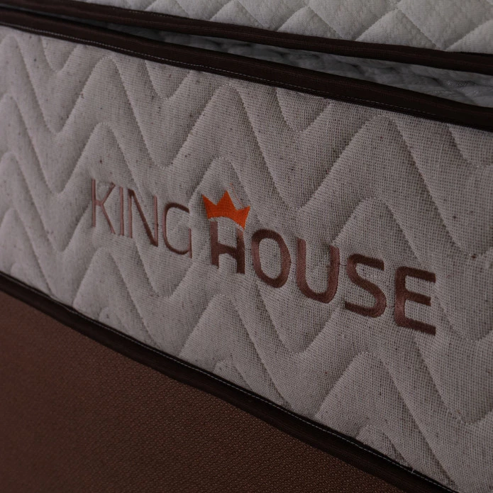 Colchão Molas Ensacadas Liverpool King 193x203x33 Bege