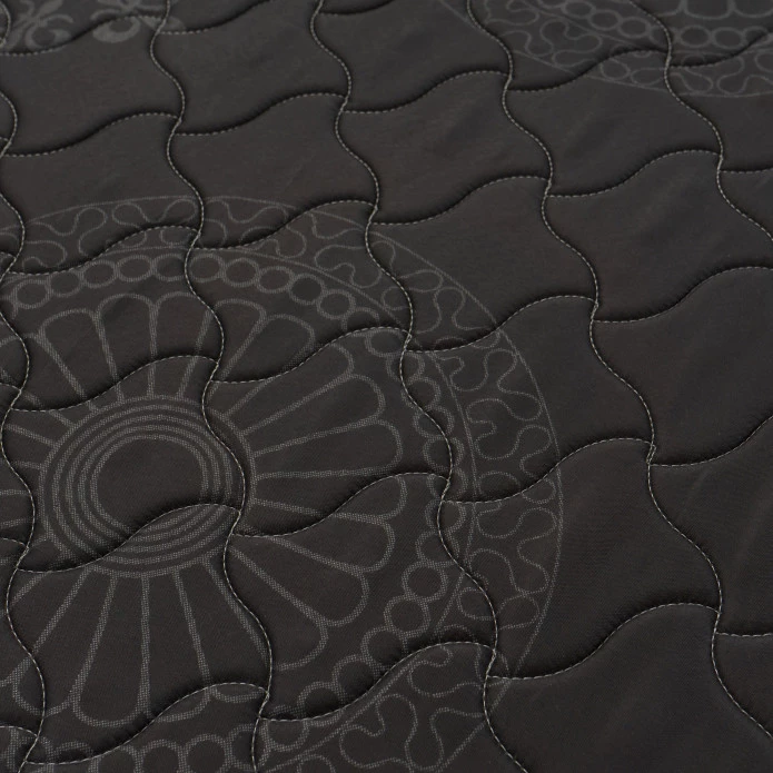 Conjugado Casal Dallas D28 Ortopédico 138x188x56 Preto - King House