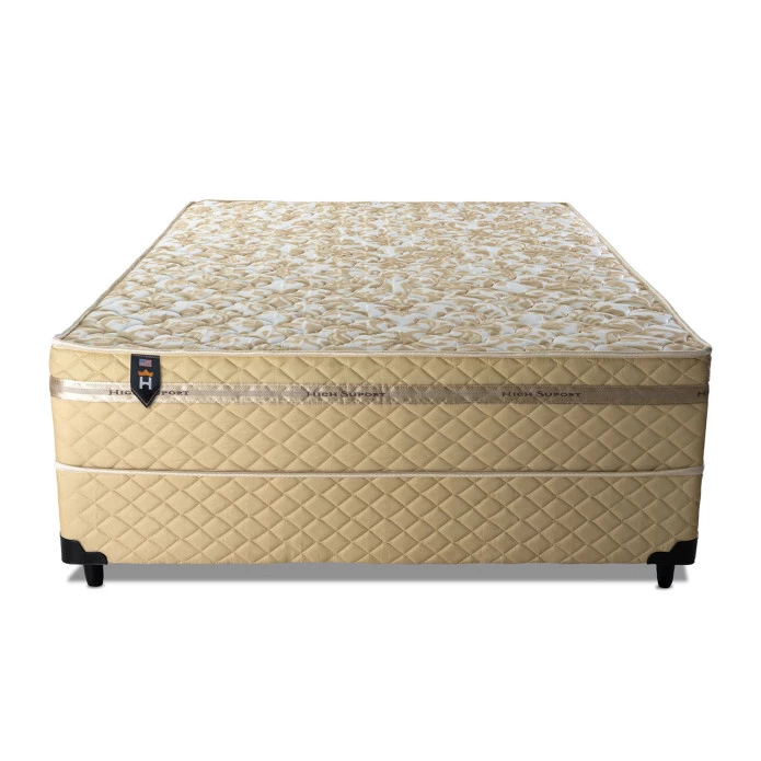 Conjugado Casal Dener D28 Ortopédico 138x188x53 Bege - King House
