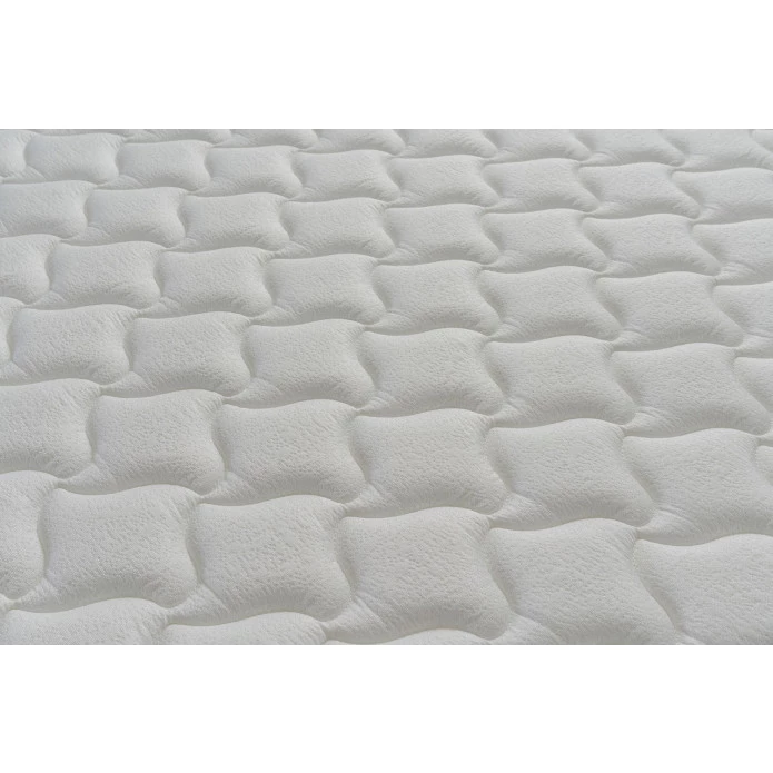 Conjunto Cama Box Molas Ensacadas Alpine Cinza Solteiro 96x203x65