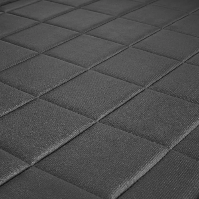 Sofá Retrátil Reclinável 4 lugares com molas 2,30m Quantum Suede Velut Cinza - King House