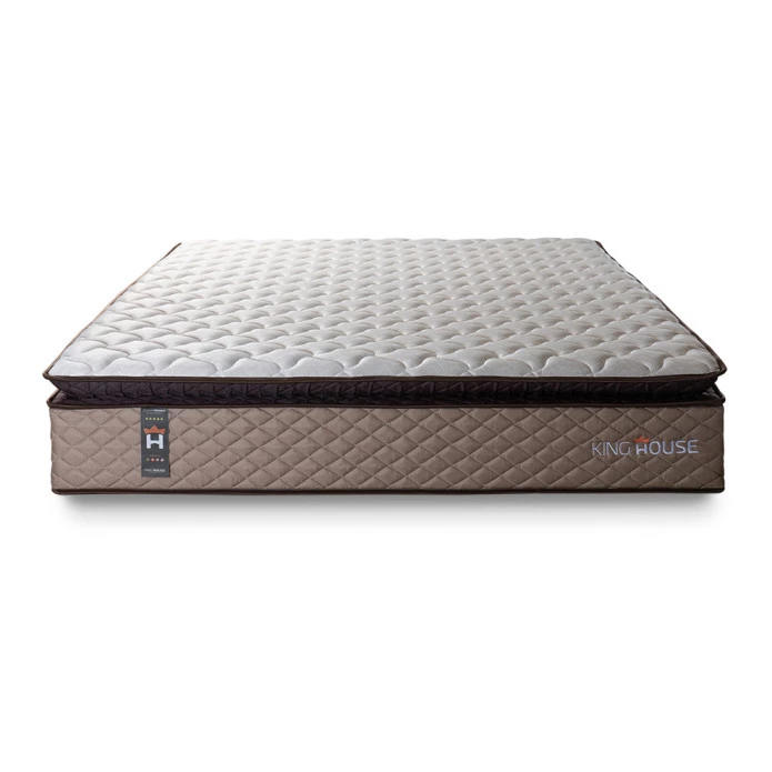 Colchão Espuma D45 Atlanta Casal 138x188x24 Bege