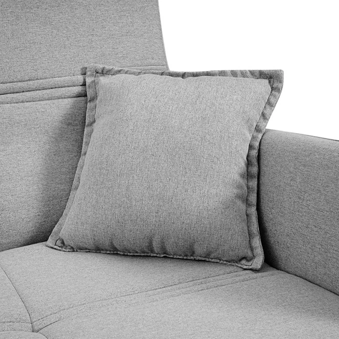  Sofá Cama Sérvia 2,00m Bege Bouclê - King House