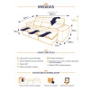 Sofá Retrátil Reclinável Verona Suede Velut Molas Ensacadas - King House