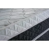 Conjugado Casal Fremont D28 Ortopédico 138x188x53 Preto/Branco - King House