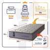 Colchão Magnético Solteiro Soft Relax Bege 88x188x25