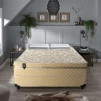 Conjugado Casal Dener D28 Ortopédico 138x188x53 Bege - King House