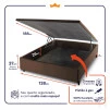 Conjunto Box Baú Atlanta Bege 138x188x69 Espuma D45