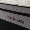 Conjunto Box Baú Preston Cinza 193x203x78 Molas Ensacadas 