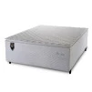 Conjunto Cama Box Casal New Moon 138x188x66 Branco Molas Ensacadas 