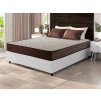 Conjunto Cama Box Espuma Atlanta Marrom Viúva 128x188x62