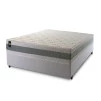 Conjunto Cama Box Espuma Oxford Verde Casal 138x188x67