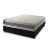 Conjunto Cama Box Espuma Oxford Verde Casal 138x188x67