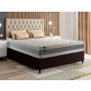 Conjunto Cama Box Espuma Oxford Verde Casal 138x188x67