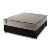 Conjunto Cama Box Espuma San Diego Bege Casal 138x188x67