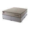 Conjunto Cama Box Espuma San Diego Bege King 193x203x67