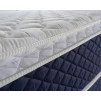 Conjunto Cama Box Molas Ensacadas Lagras Azul Solteiro 88x188x66