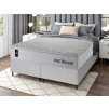Conjunto Cama Box Molas Ensacadas New Moon Branco King 193x203x66