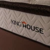 Conjunto Cama Box Molas Ensacadas Quartzo Marrom Queen 158x198x71