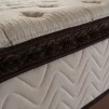 Conjunto Cama Box Molas Ensacadas Quartzo Marrom Queen 158x198x71