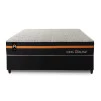 Conjunto Cama Box Molas Ensacadas Sirius Preto Casal 138x188x65