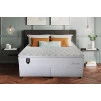 Conjunto Cama Box Queen Size New Moon 158x198x66 Branco Molas Ensacadas 
